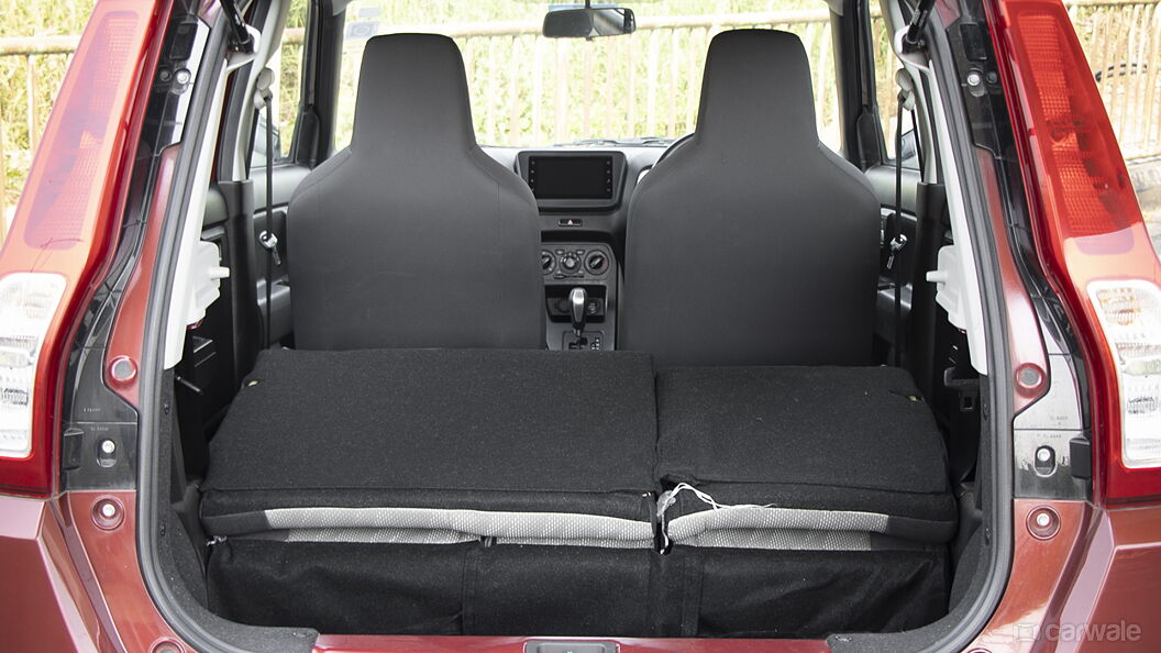 Maruti Suzuki Wagon R Bootspace Rear Seat Folded