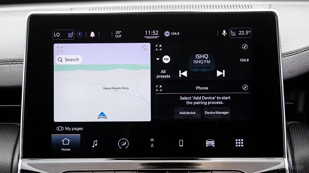 Compass Instrument Cluster Image, Compass Photos in India CarWale