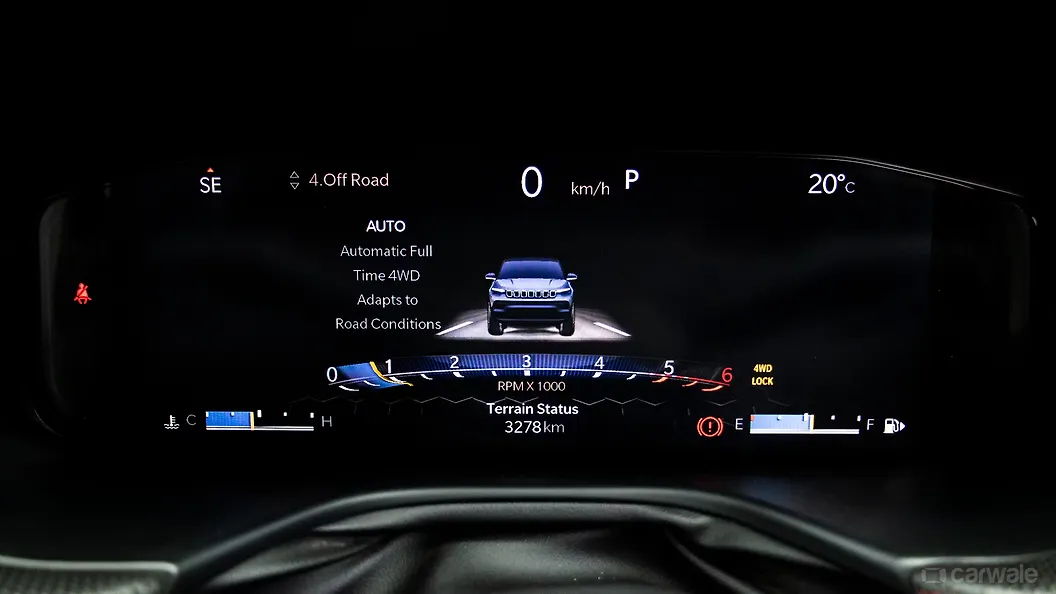 Compass Instrument Cluster Image, Compass Photos in India CarWale