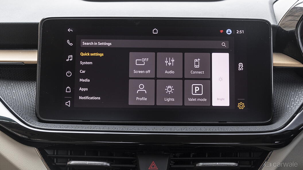 Slavia Infotainment System Image, Slavia Photos in India - CarWale