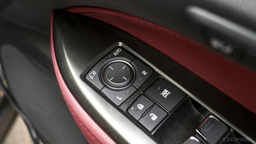 Lexus NX Outer Rear View Mirror ORVM Controls