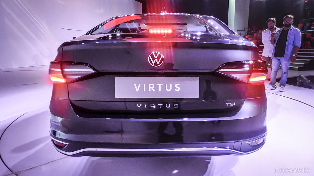 Discontinued Volkswagen Virtus 2022 Rear View