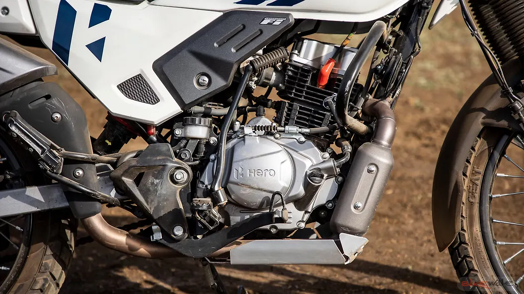 Hero Xpulse 200 4V Engine From Right Image BikeWale