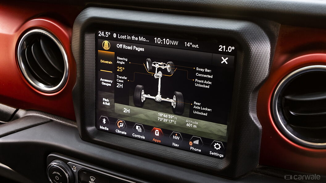 Discontinued Jeep Wrangler 2021 Dashboard