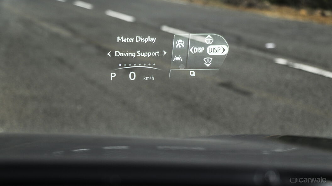 Lexus NX Head-Up Display (HUD)
