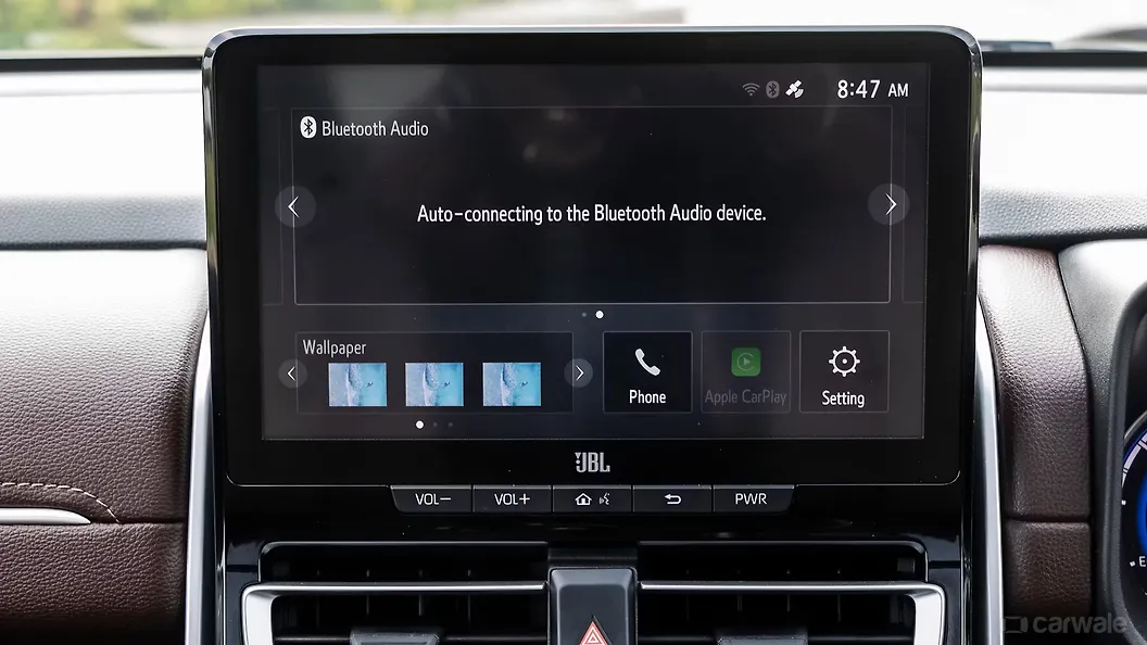 Innova Hycross Infotainment System Image, Innova Hycross Photos in