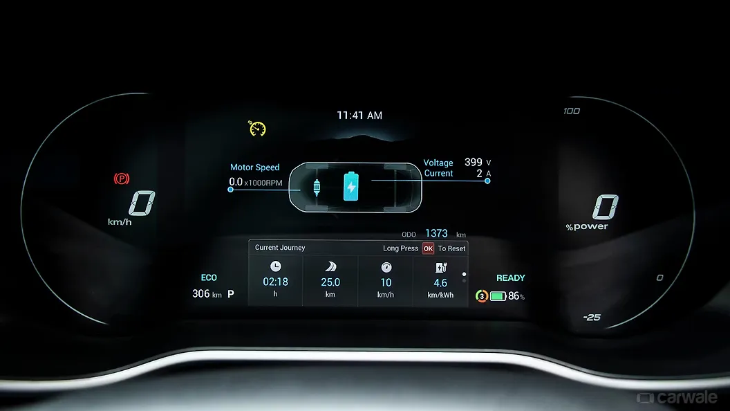 ZS EV Instrument Cluster Image, ZS EV Photos in India CarWale