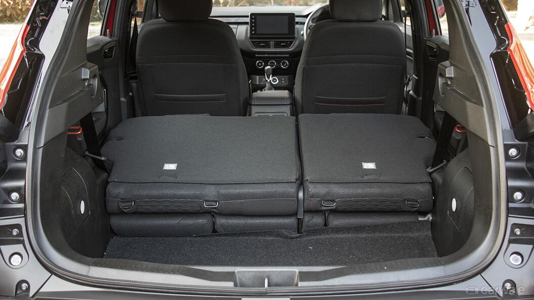 Renault Kiger Bootspace Rear Seat Folded