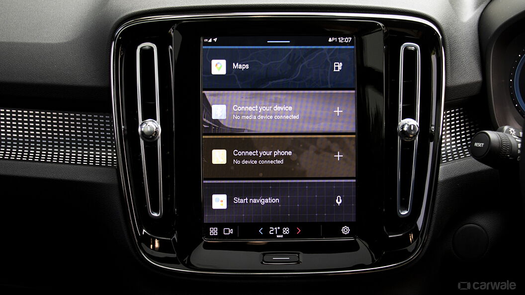Volvo XC40 Recharge Infotainment System