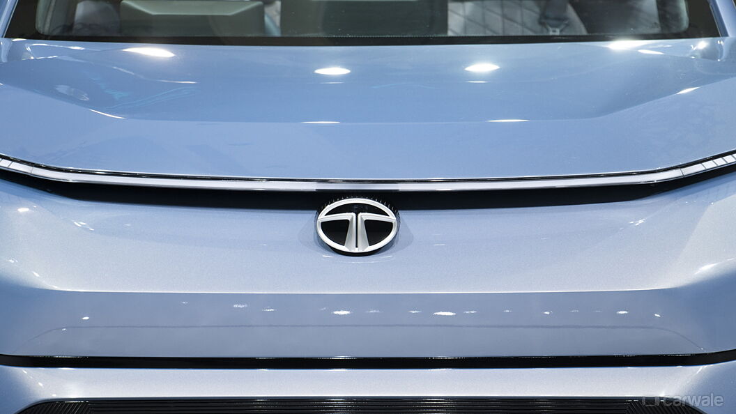 Tata Curvv EV Front Logo