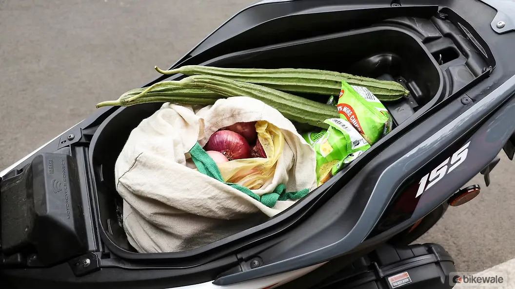 Yamaha Aerox 155 Underseat Storage Image BikeWale