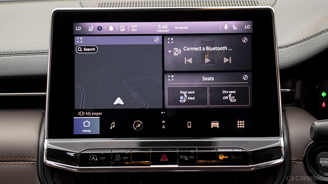 Jeep Meridian Infotainment System