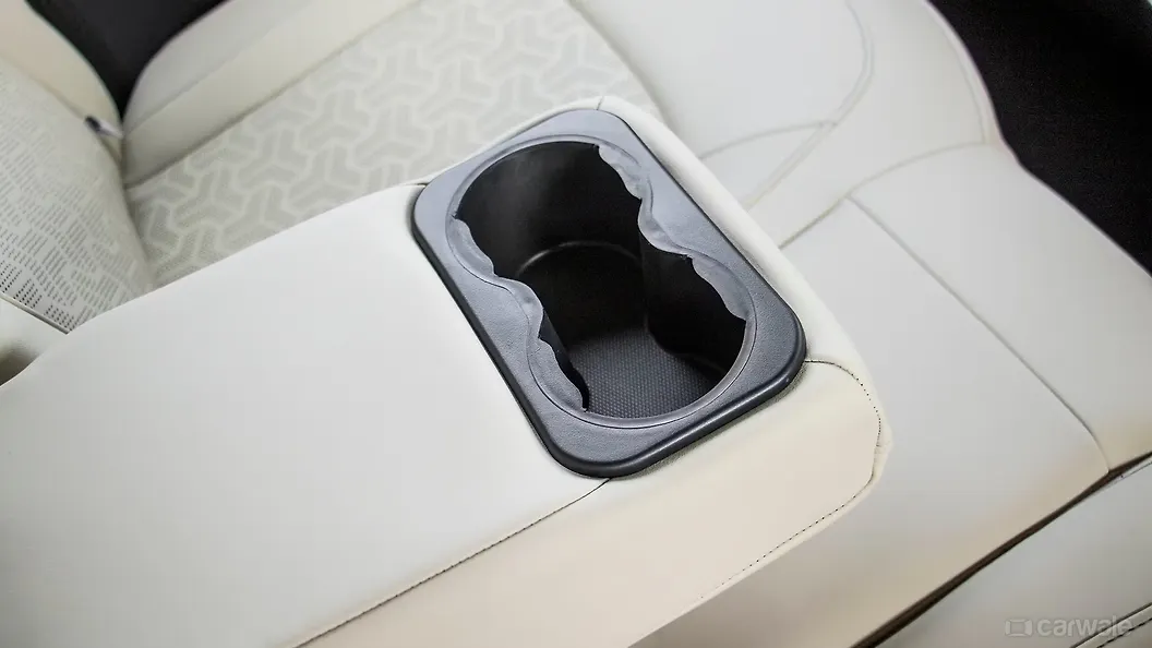 Nexon EV Max Rear Cup Holders Image, Nexon EV Max Photos in India CarWale