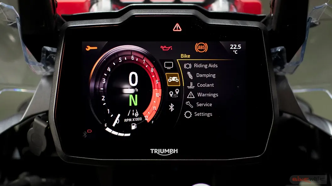 Triumph Tiger 1200 Turn by Turn Navigation Image – BikeWale