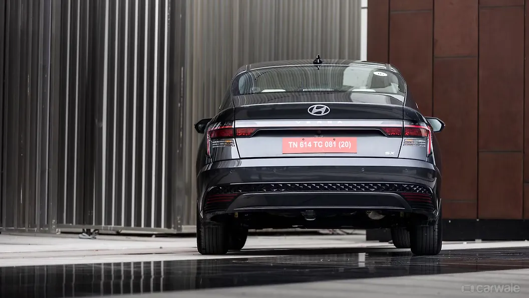 Discontinued Hyundai Verna 2023 Rear View