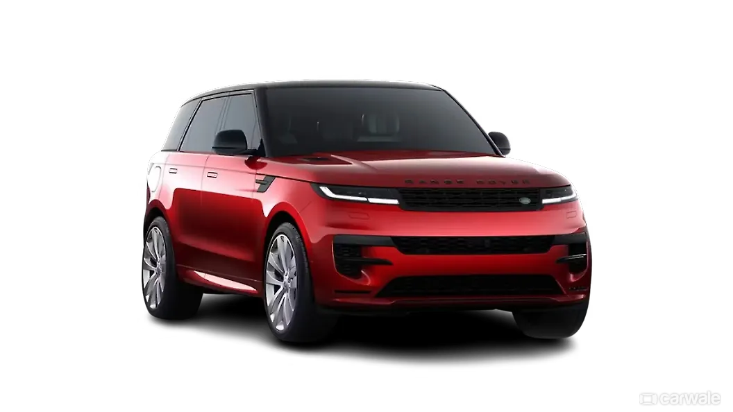 लैंड रोवर रेंज रोवर स्पोर्ट ठीक सामने तीन चौथाई