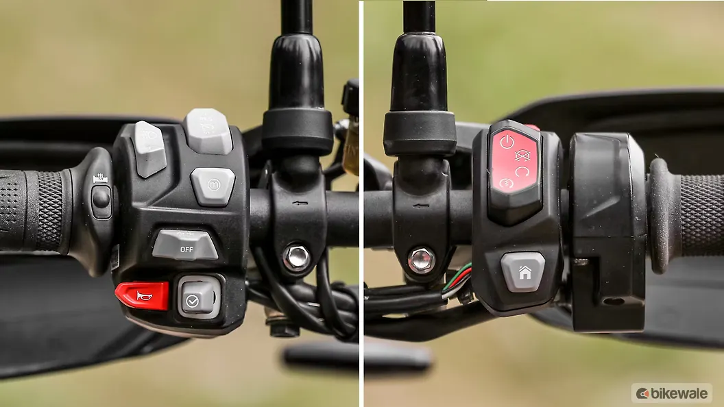 Triumph Tiger 1200 Multifunction Switchgear Image – BikeWale