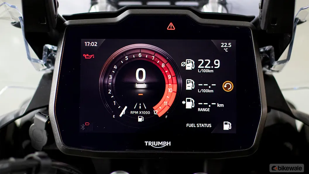 Triumph Instrument Clusters Triumph Tiger 1200 Instrument Cluster Image – BikeWale