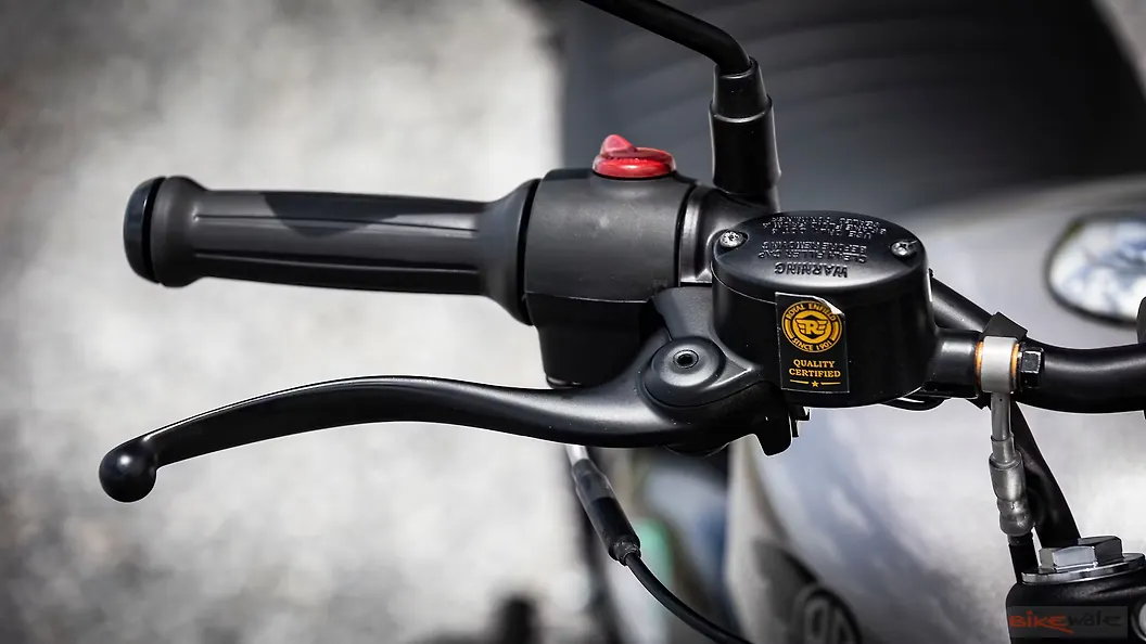 Royal Enfield Hunter 350 Footbrake Lever Image BikeWale