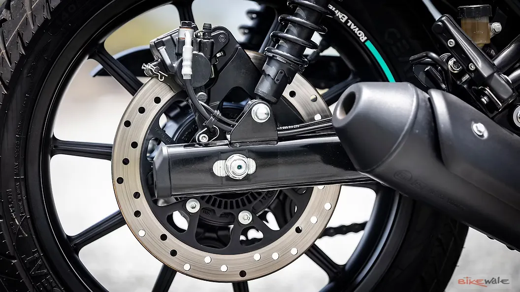 Royal Enfield Hunter 350 Rear Mudguard Image BikeWale