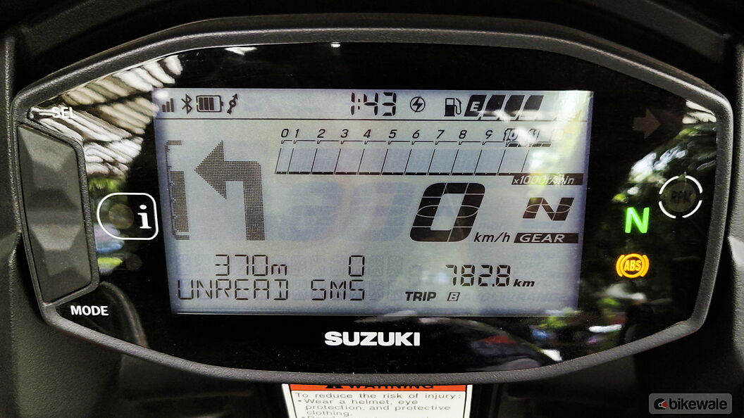 Suzuki V-Strom SX Turn by Turn Navigation