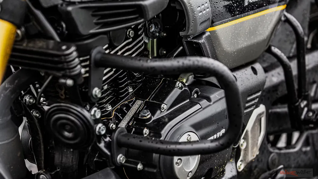 TVS Ronin Front Leg Guard Image BikeWale