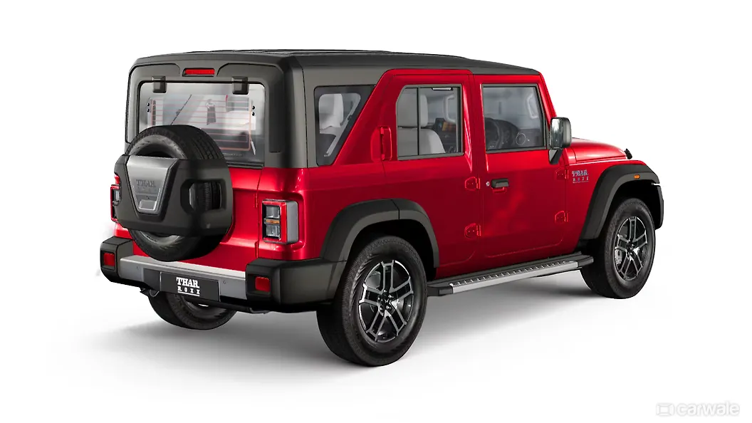Mahindra Thar Roxx Right Rear Three Quarter
