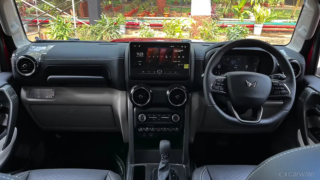 Mahindra Thar Roxx Dashboard