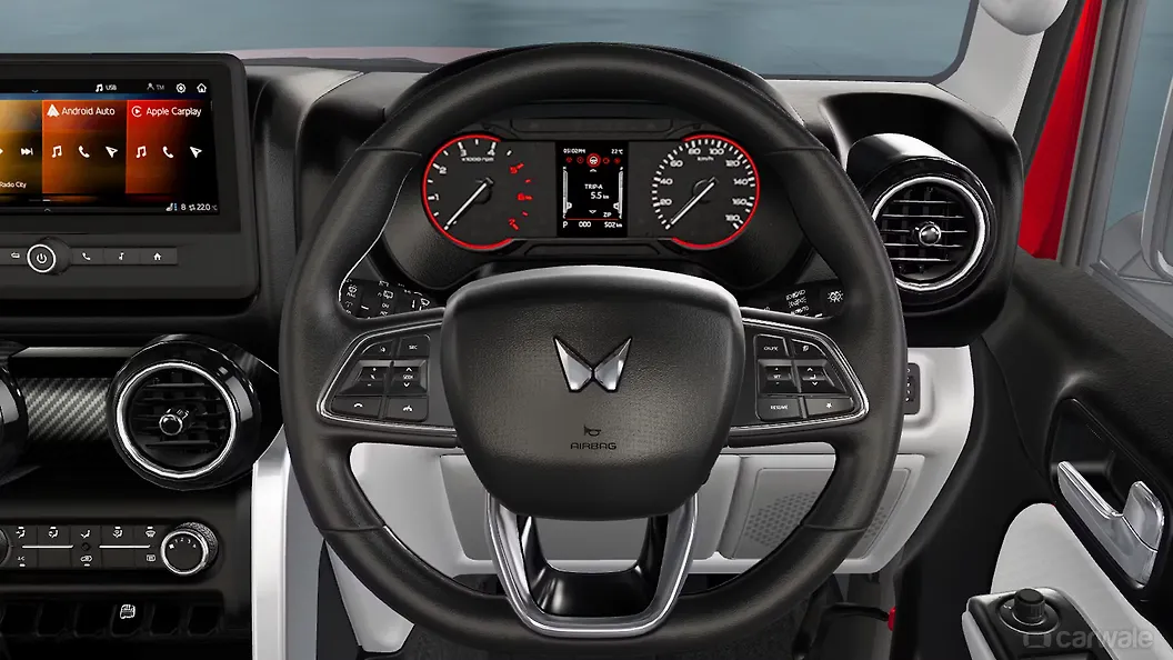 Mahindra Thar Roxx Steering Wheel