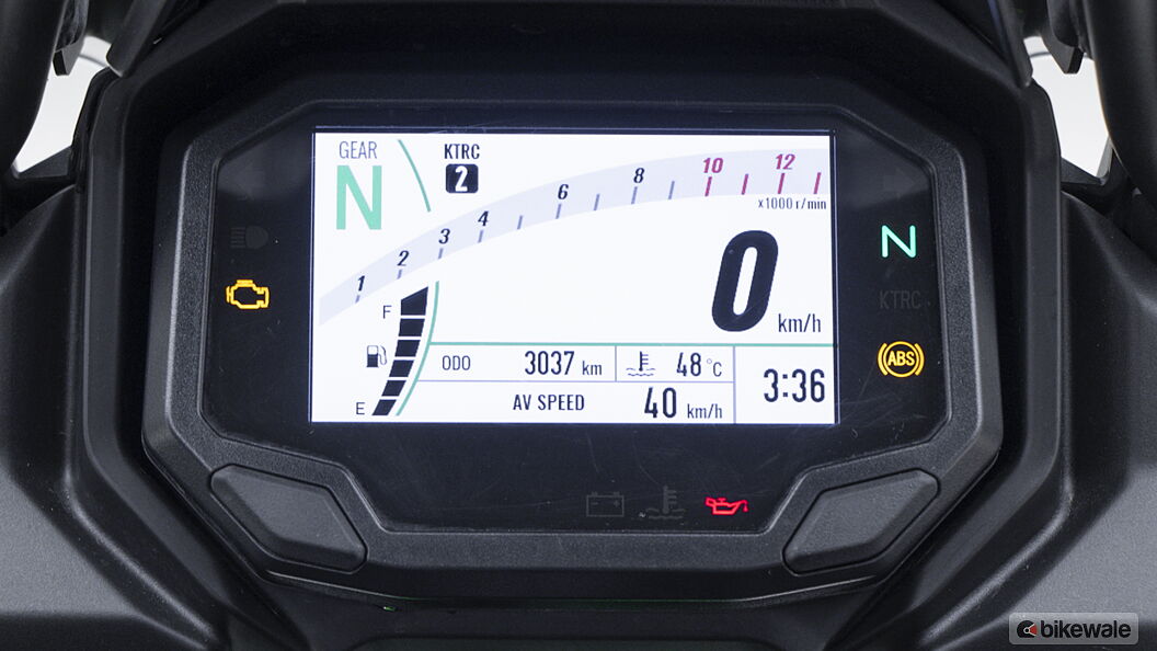 Kawasaki Versys 650 Average Speed Indicator