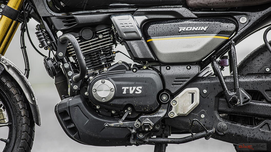 TVS Ronin Engine From Left Image – BikeWale