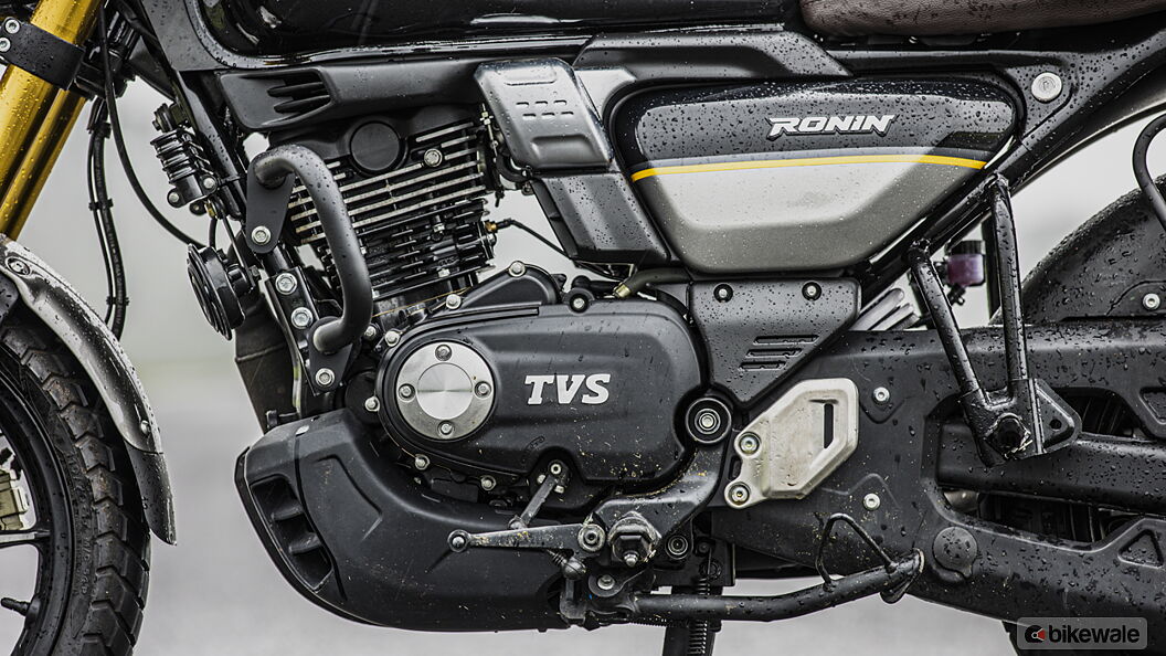 TVS Ronin Engine From Left
