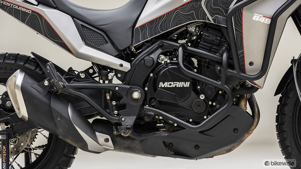 Moto Morini X-Cape Engine From Right