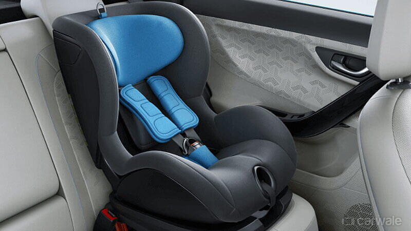 Tata Nexon EV Prime ISOFIX Child Seat Mounting Point Rear Row