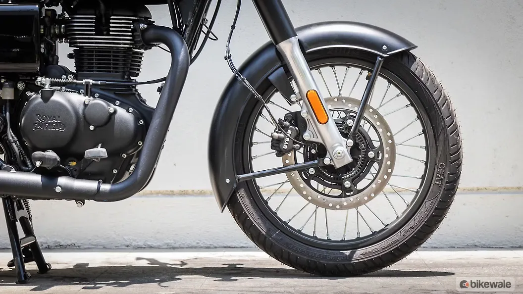 Royal Enfield Bullet 350 Front Wheel Image BikeWale