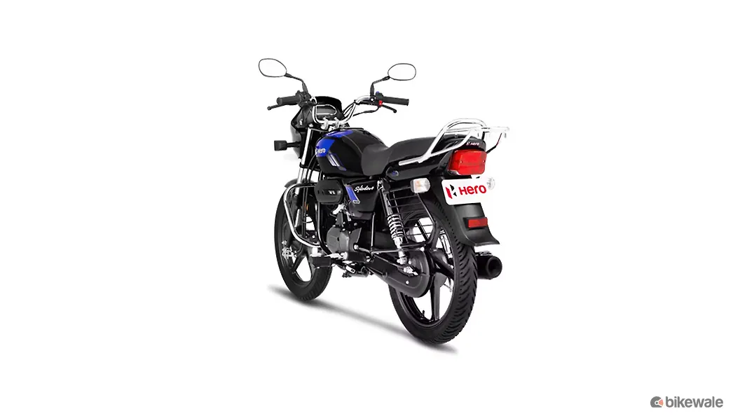 Hero Splendor Plus Xtec Left Rear Three Quarter Image – BikeWale