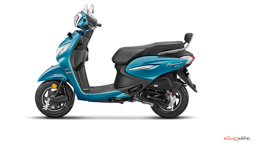 Hero Pleasure + Xtec Left Side View Image – BikeWale