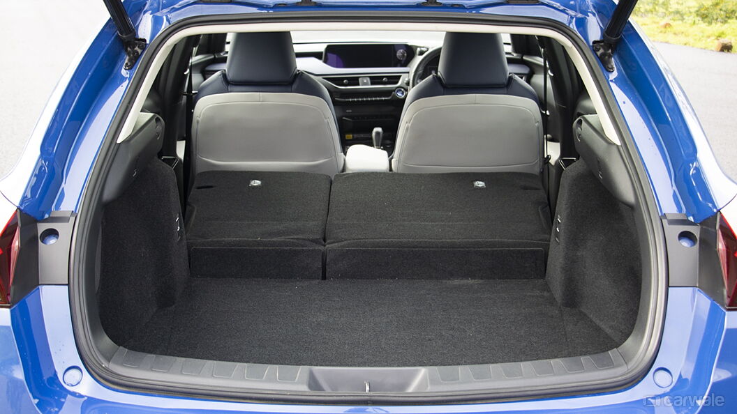 Lexus UX 300e Bootspace Rear Seat Folded