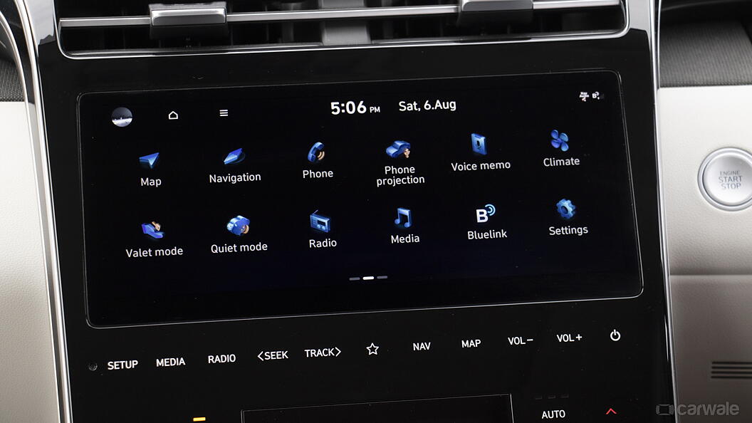 Tucson Infotainment System Image, Tucson Photos in India CarWale