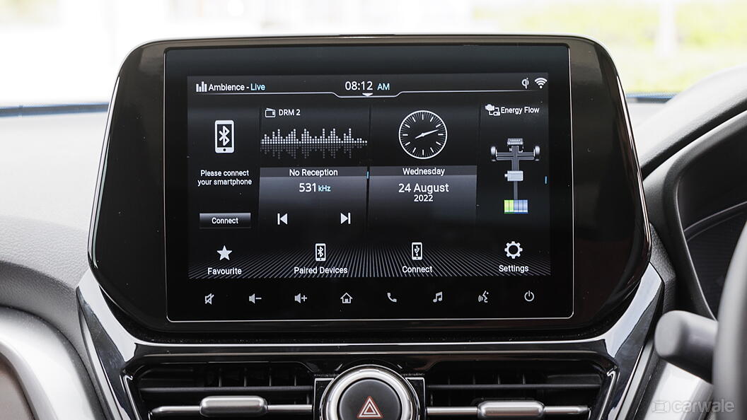 Urban Cruiser Hyryder Infotainment System Image, Urban Cruiser Hyryder ...