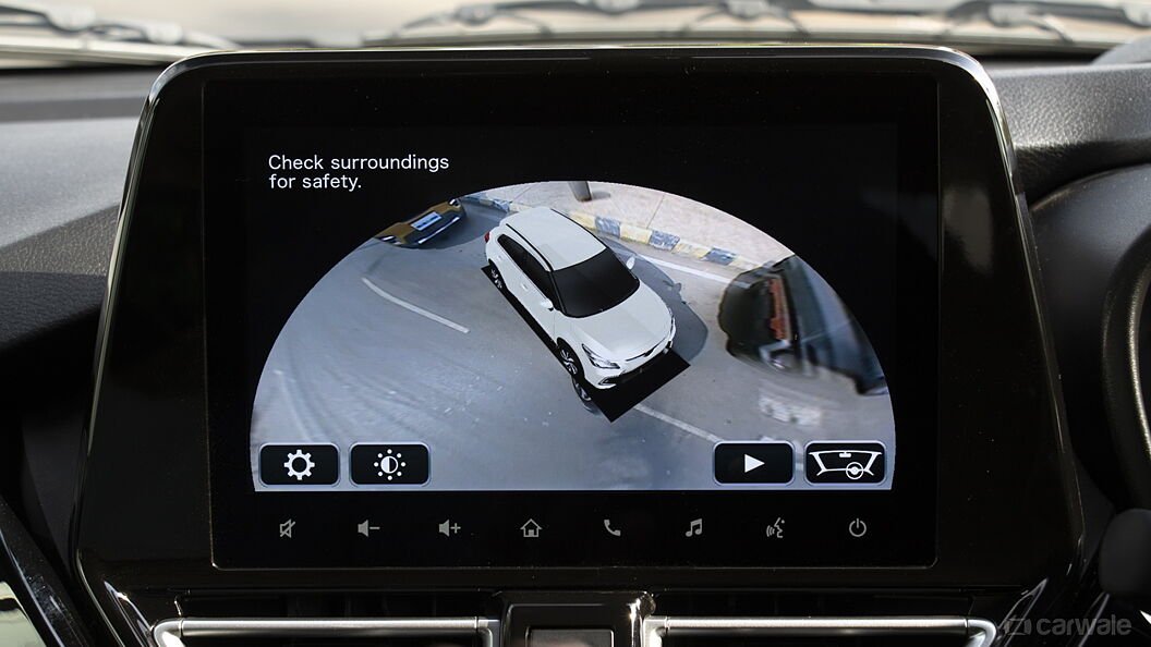 Toyota Glanza 360-Degree Camera Control