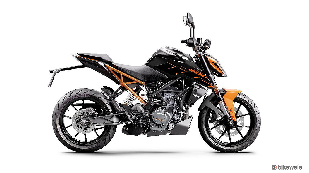 KTM 200 Duke Right Front Three Quarter Image – BikeWale