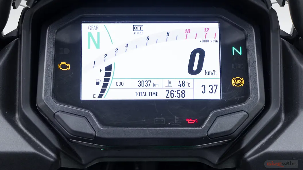 Kawasaki Versys 650 TFT / Instrument Cluster Image – BikeWale