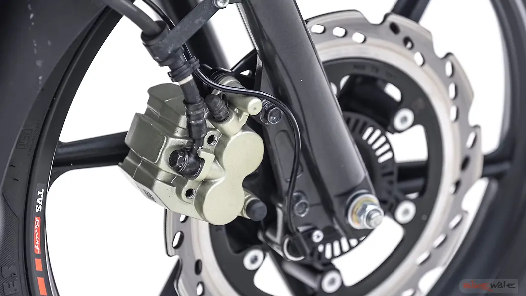 TVS Apache RTR 160 Front Disc Brake Caliper Image BikeWale