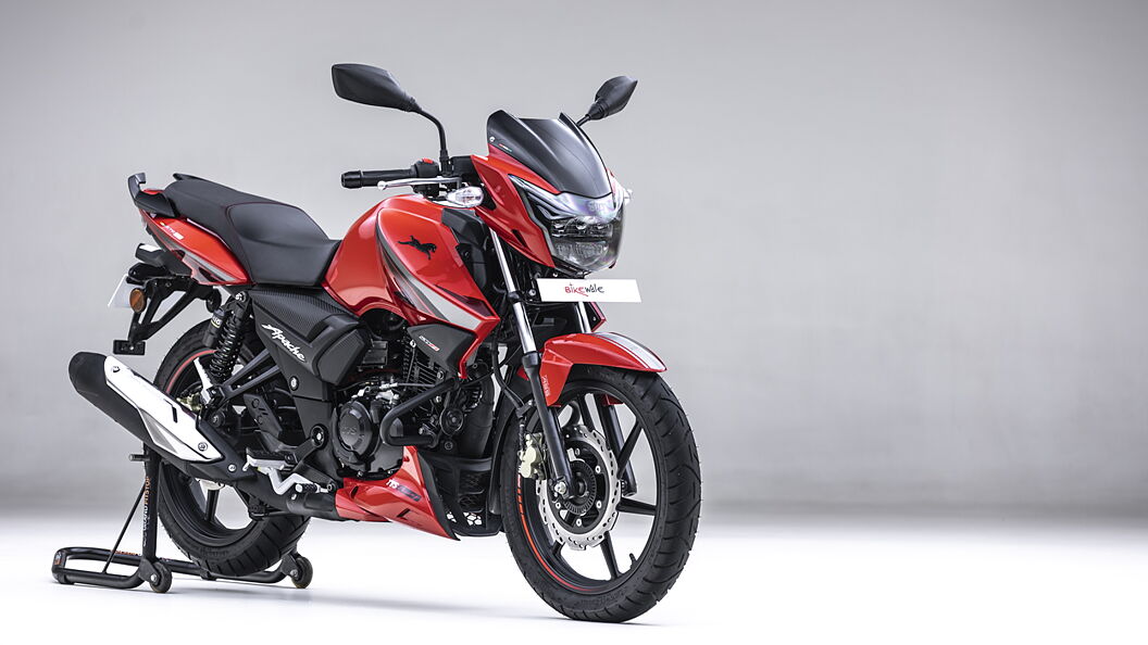 Images of TVS Apache RTR 160  Photos of Apache RTR 160 - BikeWale
