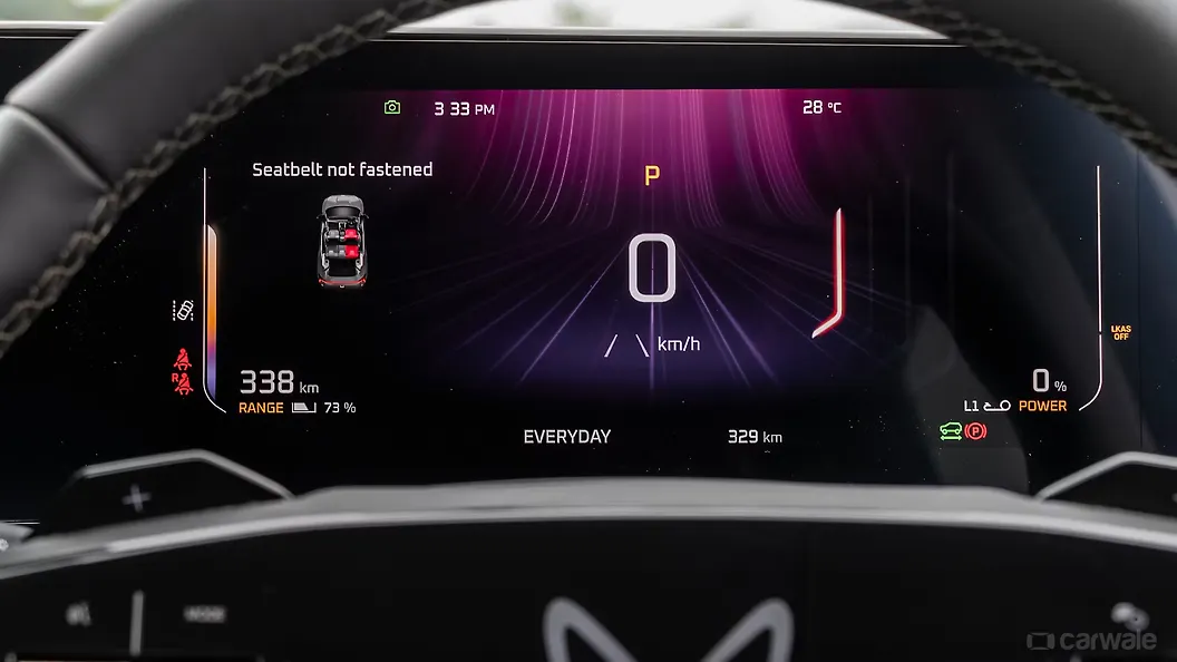 Mahindra XEV 9e Instrument Cluster