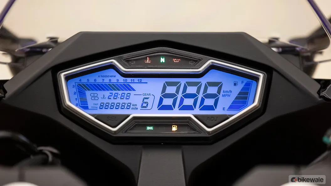 Keeway K300 R Average Speed Indicator