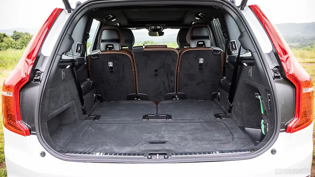 XC90 Bootspace Rear Seat Folded Image, XC90 Photos in India CarWale