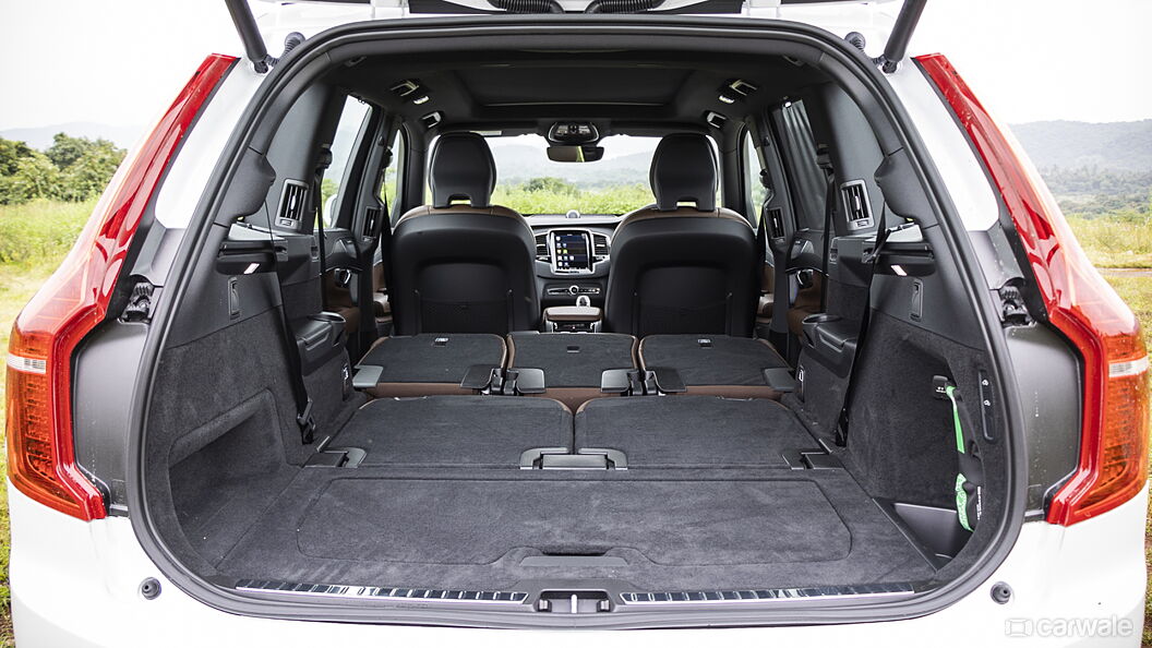 Volvo XC90 Bootspace Second and Third Row Folded