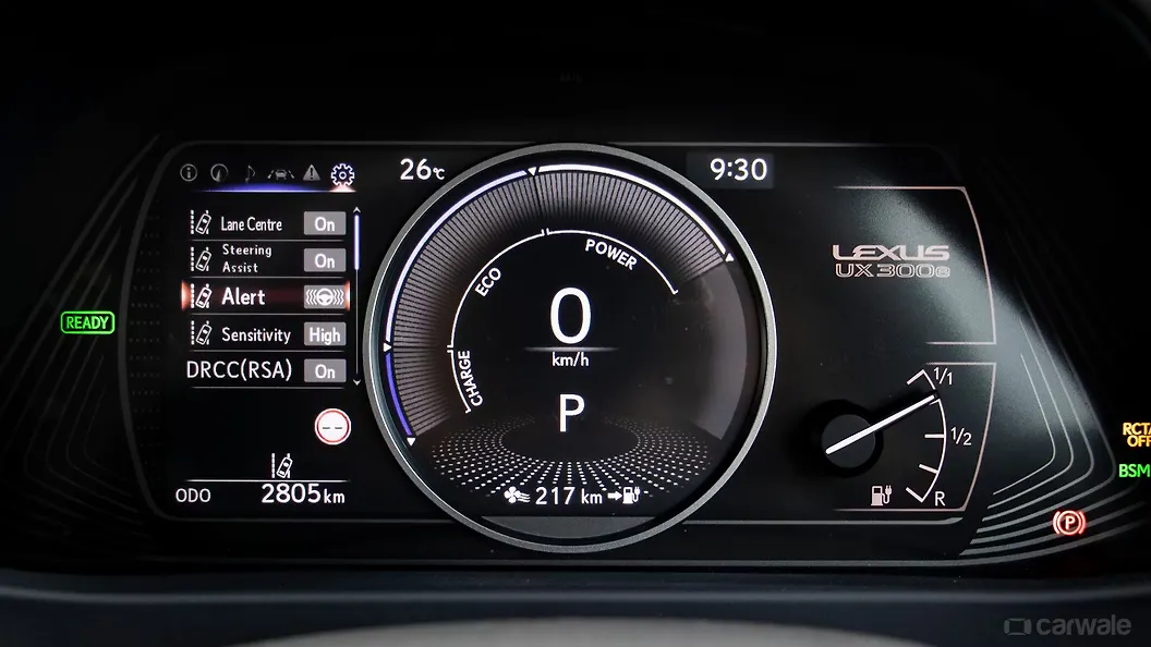 Lexus UX 300e Instrument Cluster